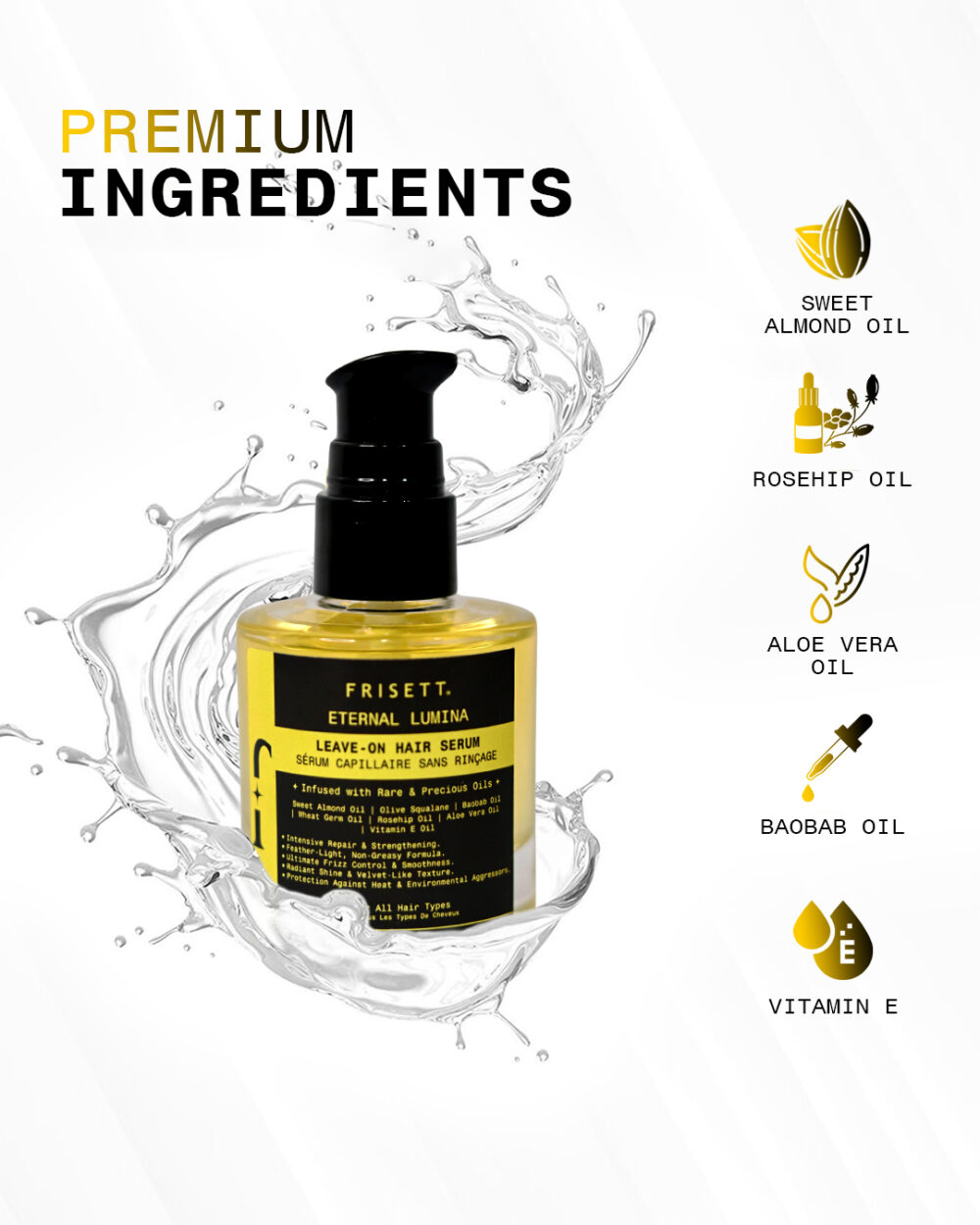Eternal Lumina | Leave-On Hair Serum - Image 2