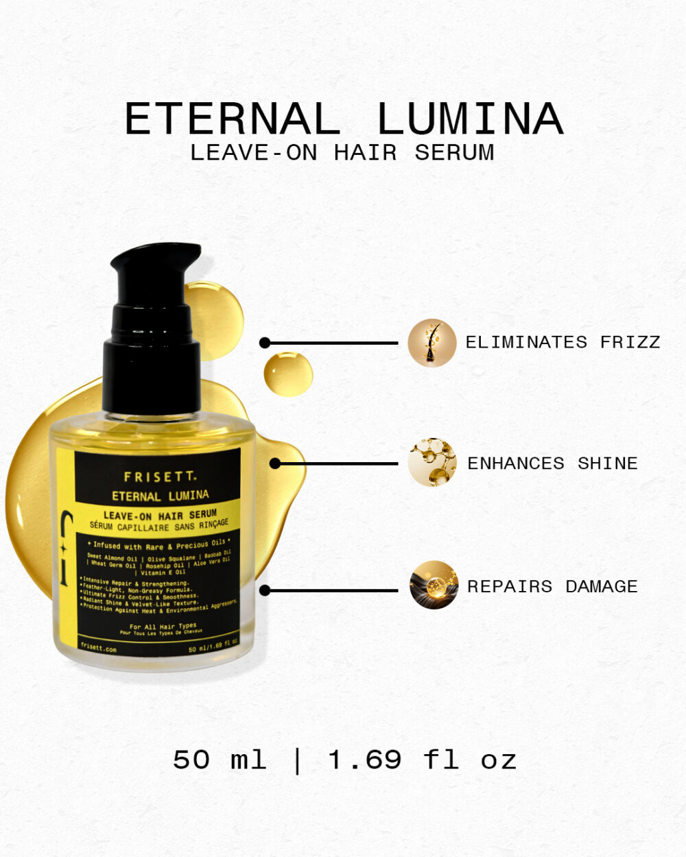 Eternal Lumina | Leave-On Hair Serum - Image 4