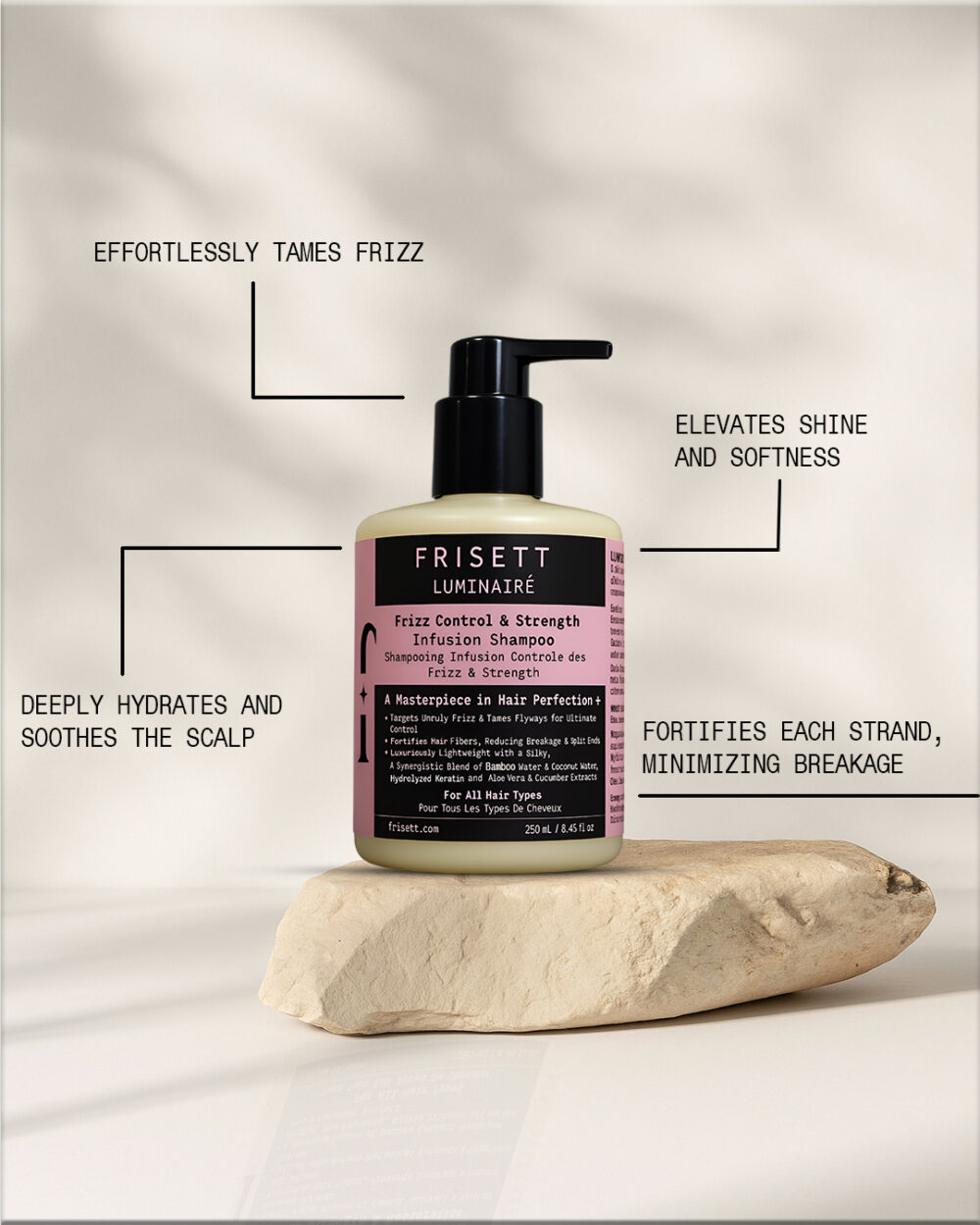 Luminaire | Frizz Control & Strength Infusion Shampoo - Image 4
